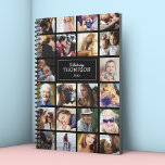 Black Your Photos Insta Collage 2024 プランナー手帳<br><div class="desc">フォトインスタコラージブラックプランナー22枚の家族や友人の写真、あなたの名前、そして年。</div>
