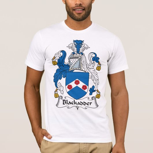 Blackadderの家紋 Tシャツ (正面)
