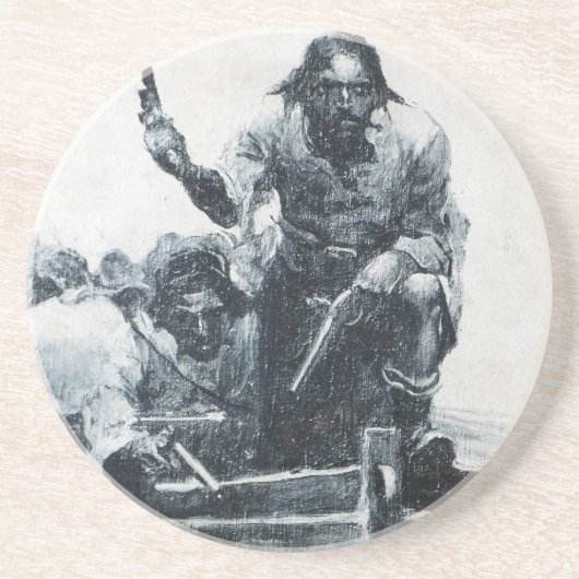 Blackbeardの接近 コースター (正面)