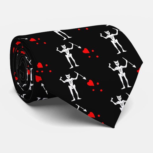 Blackbeardの旗のネクタイ ネクタイ (ロール)