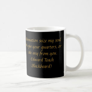 Blackbeardの海賊コーヒー・マグ コーヒーマグカップ