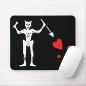 Blackbeardの海賊旗 マウスパッド (マウス)