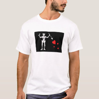 Blackbeardの海賊旗 Tシャツ