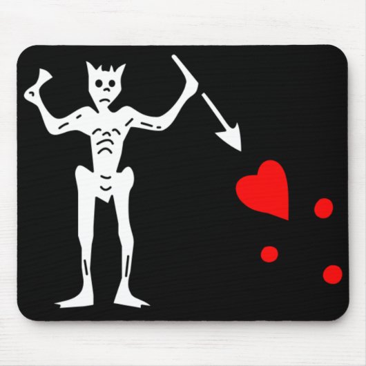 Blackbeardの確実な旗 マウスパッド (正面)