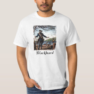 Blackbeardの絵画のTシャツ Tシャツ