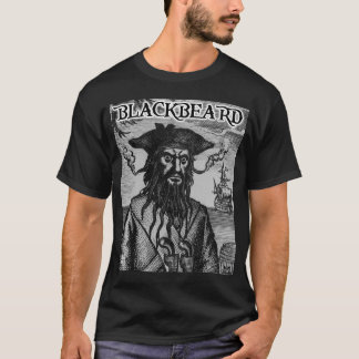 Blackbeard海賊ワイシャツ Tシャツ