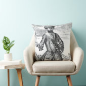 Blackbeard 「概要の歴史からの海賊、の クッション (椅子)