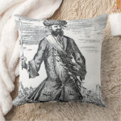 Blackbeard 「概要の歴史からの海賊、の クッション (ブランケット)