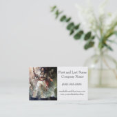 Blackbeard on Fire 幽霊のよく出る Pirateヴィンテージアート 名刺 (スタンド正面)