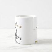 Blackbeard Pyratesのコーヒー・マグのための探求 コーヒーマグカップ (中央)