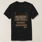 Blackbeard’s Bar and Grill   Tシャツ (デザイン正面)