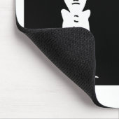 BlackBeardsの旗(エドワードは教えます) マウスパッド (コーナー)