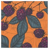BlackBerryの手のパタ描ーン ファブリック (クローズアップ)