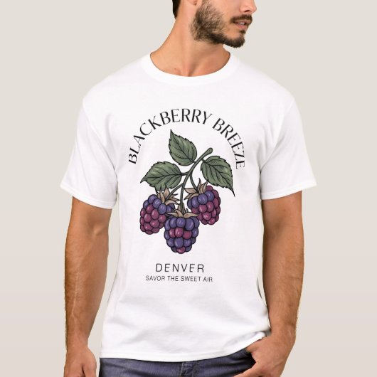 Blackberry Breeze Tシャツ (正面)