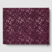 Blackberry Wine Pattern  ゲストブック (裏面)