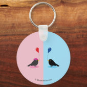 Blackbirdが他の半分を見つける キーホルダー (正面)