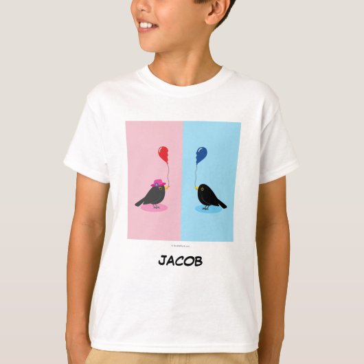Blackbirdが他の半分を見つける Tシャツ (正面)