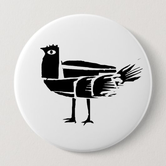 *BlacKbird* 缶バッジ (正面)