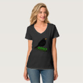 Blackbird Bird Bird Birdwatcher Animal Biologist Tシャツ (正面フル)