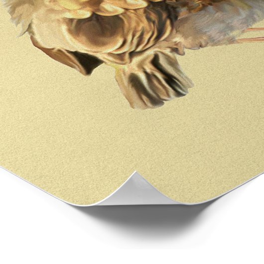 Blackbird Fledgling` in Sun ポスター (角)