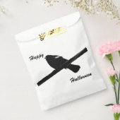 Blackbird Happy Halloween Favor Bags フェイバーバッグ (封をした状態)
