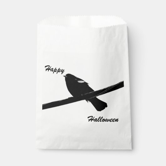 Blackbird Happy Halloween Favor Bags フェイバーバッグ (正面)