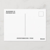 Blackbird Singing in a Tree Postcard ポストカード (裏面)