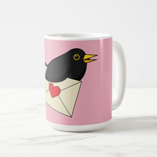 Blackbird with Loveから コーヒーマグカップ (正面右)