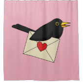 Blackbird with Loveから シャワーカーテン (正面)
