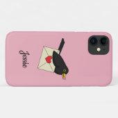 Blackbird with Loveから |テキストの追加 Case-Mate iPhoneケース (裏面(横))