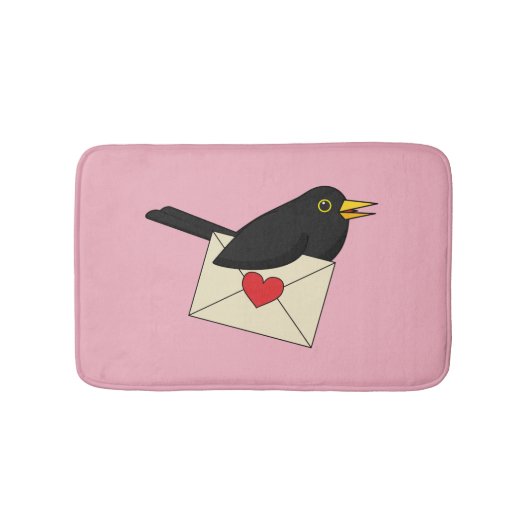Blackbird with Loveから バスマット (正面)