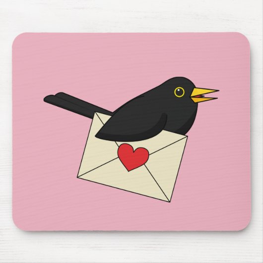 Blackbird with Loveから マウスパッド (正面)