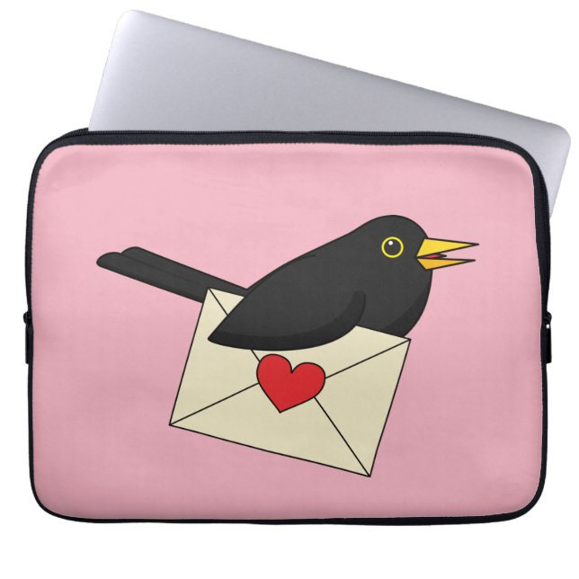 Blackbird with Loveから ラップトップスリーブ (正面)