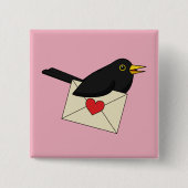Blackbird with Loveから 缶バッジ (正面)