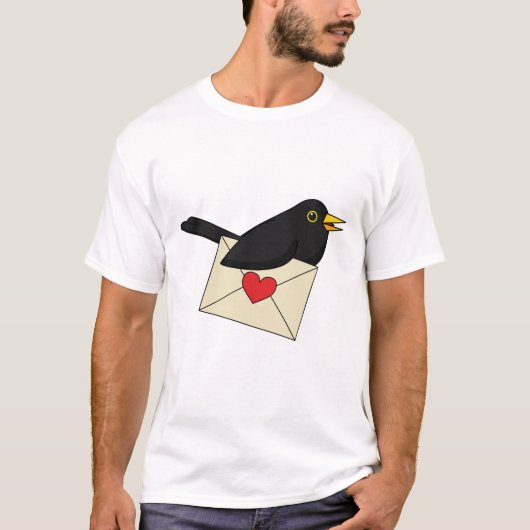 Blackbird with Loveから Tシャツ (正面)
