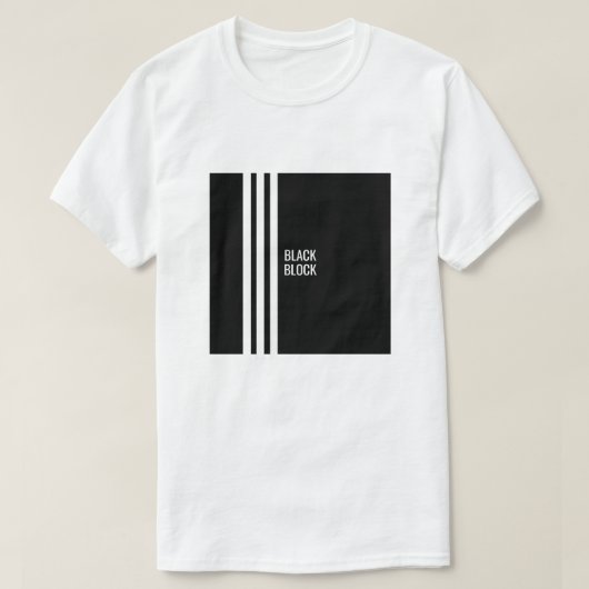BlackBlock Tシャツ (デザイン正面)