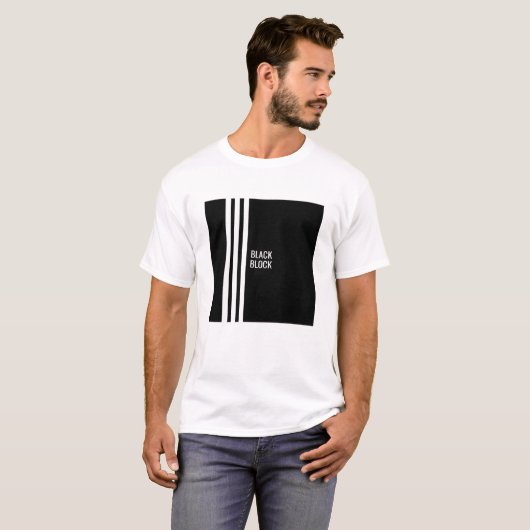 BlackBlock Tシャツ (正面フル)
