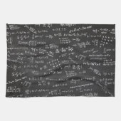 Blackboardの数式 キッチンタオル (横)