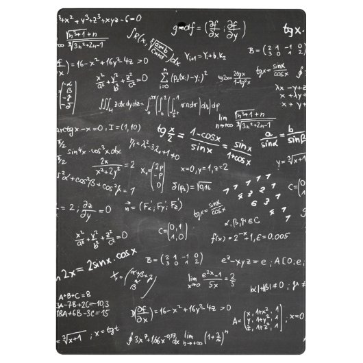 Blackboardの数式 クリップボード (裏面)