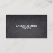 Blackboardスタイルセブンラインカスタム 名刺 (正面)