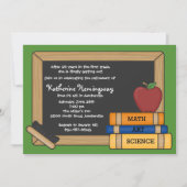 Blackboard先生退職招待状2 招待状 (正面)