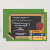 Blackboard先生退職招待状2 招待状 (正面/裏面)