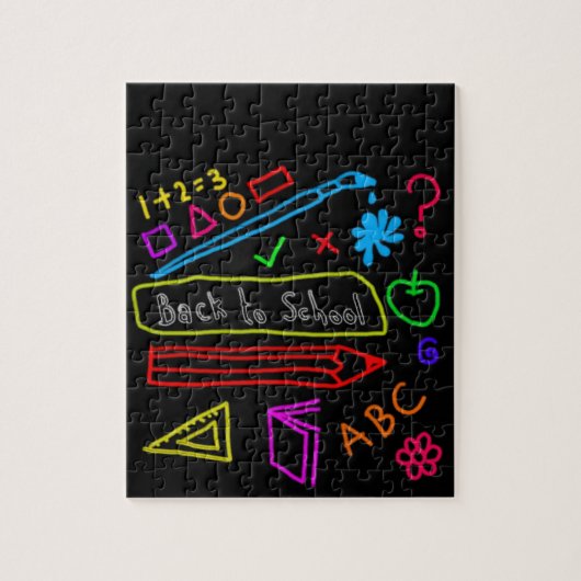 Blackboard新学期 ジグソーパズル (縦)