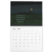 Blackboard聖なる書物、 経典の月次カレンダー カレンダー (3月 2027)