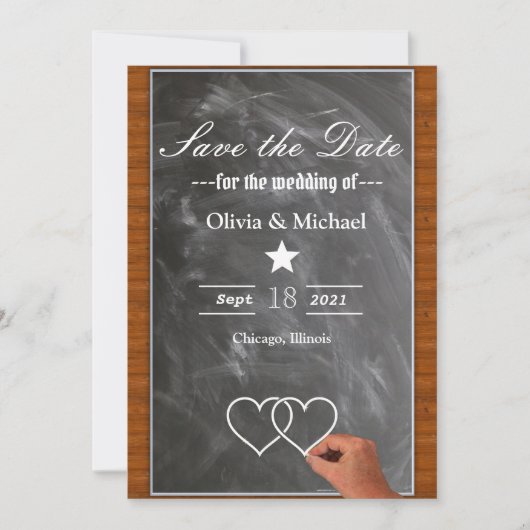 Blackboard セーブザデート (正面)