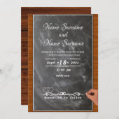 Blackboard 招待状 (正面/裏面)