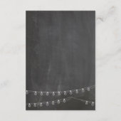 Blackboard Guest Details with illumination エンクロージャーカード (裏面)