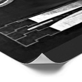 Blackboard Light Houseプラン ポスター (角)