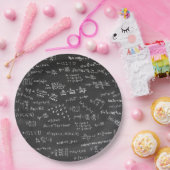 Blackboard Mathの数式と数値 ペーパープレート (パーティー)