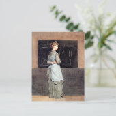 Blackboard Schoolhouse Winslow Homer ポストカード (スタンド正面)